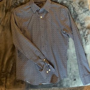Banana republic untucked button down